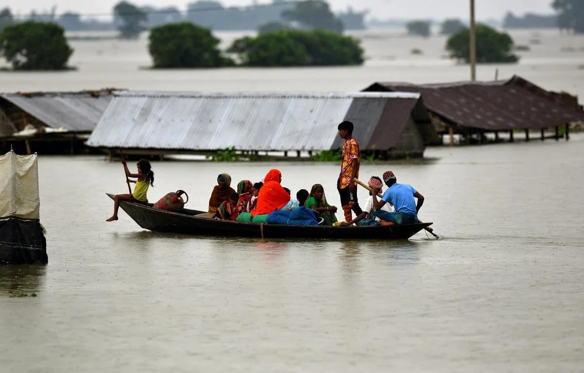 Assam on High Alert as Arunachal Flash Floods Threaten Downstream Districts