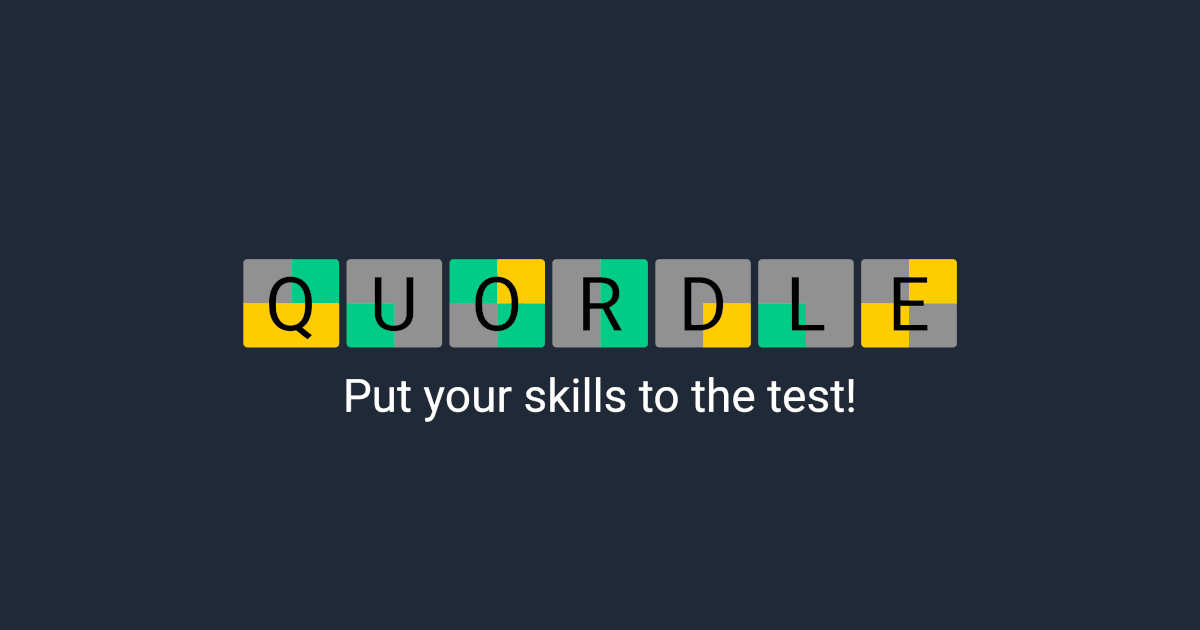 Quordle 271 Answers: Check Quordle Hints today, Clues and Words for October, 22