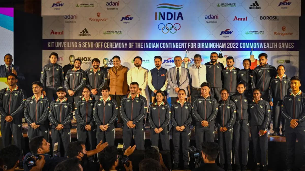 India's medal tally at Commonwealth Games, 2022, Birmingham
