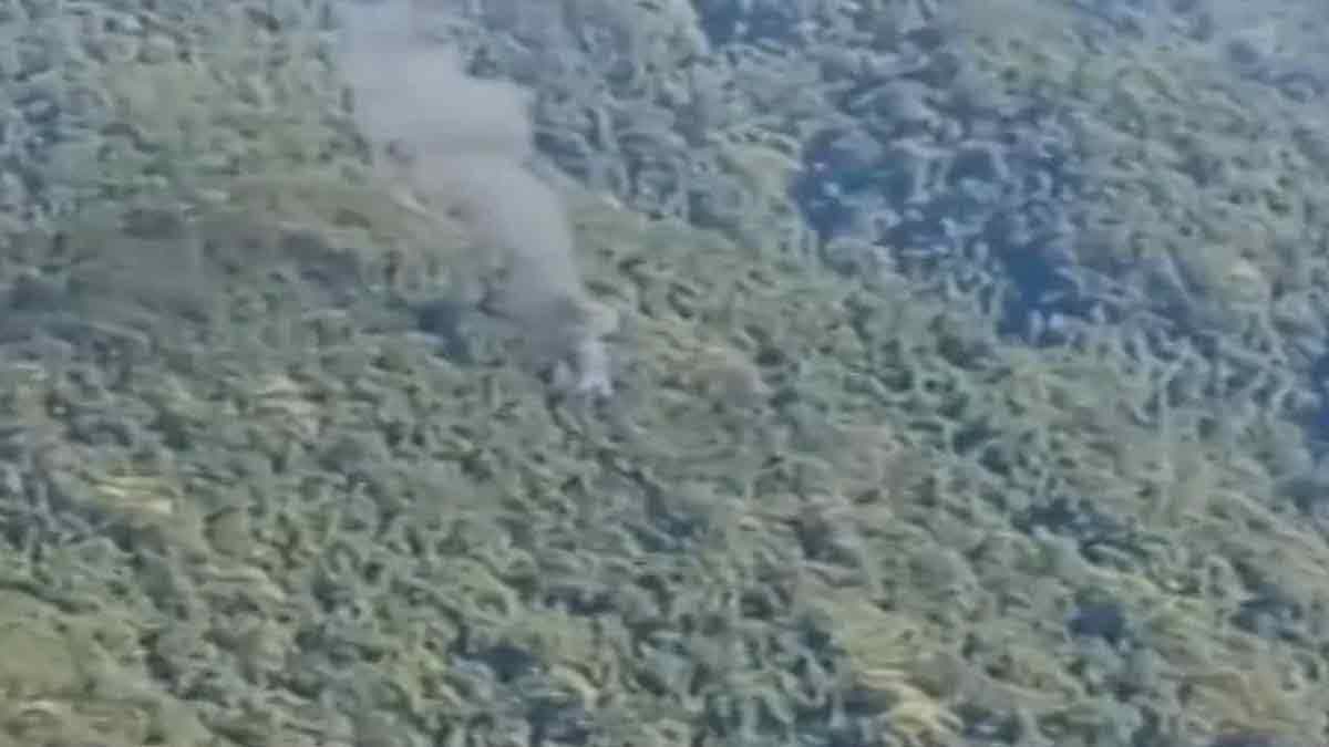Army's second helicopter crashes in 15 days, 5 including 2 pilots killed, 4 bodies recovered