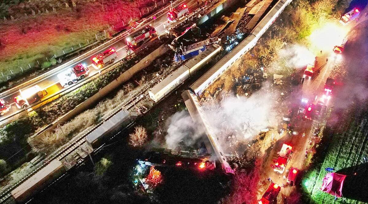 Train derailment in Greece kills 32 and injures many
