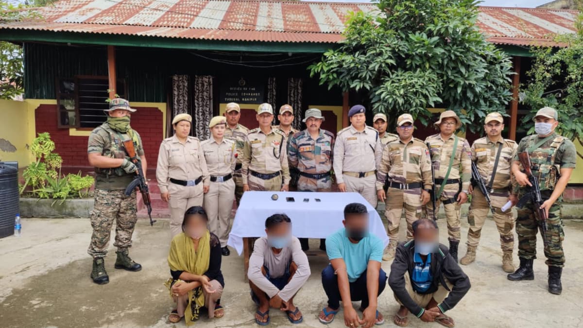 Drugs worth 1300 crores seized in Manipur