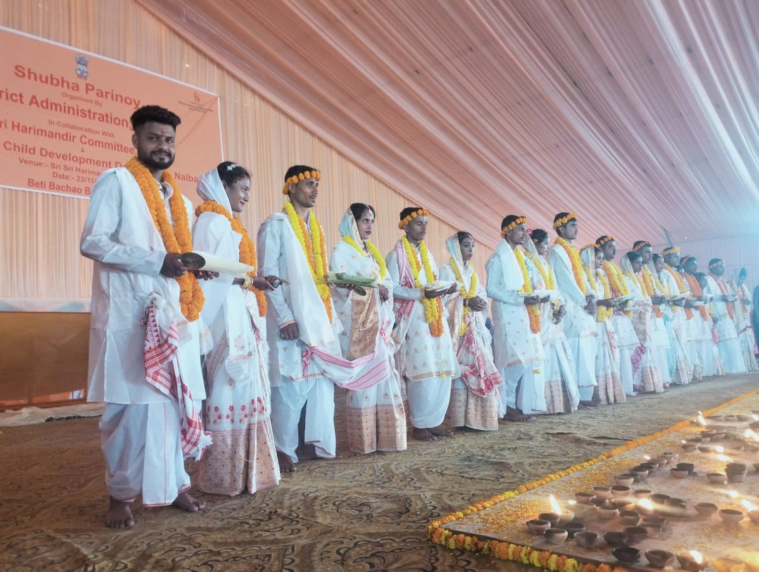 'Shubh Parinay' Mass Wedding Event in Nalbari Under 'Beti Bachao Beti Padhao' Initiative