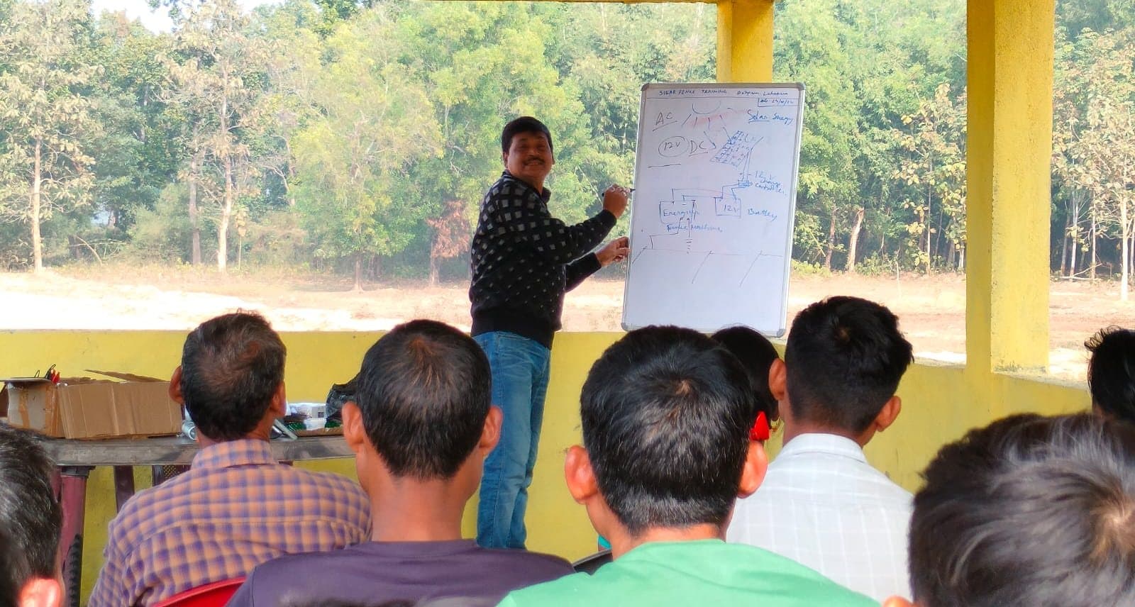 Aaranyak trains HEC-hit villagers to install solar fence for mitigation