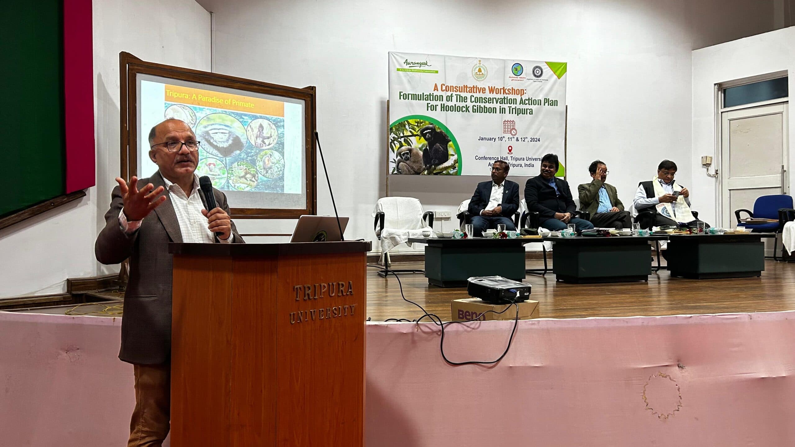 Tripura workshop aims to work out conservation action plan for Hoolock Gibbon