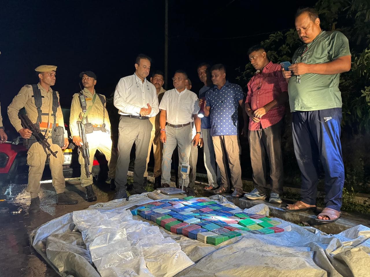 Massive Heroin Haul Worth 210 Crore Seized in Assam's Cachar, One Arrested
