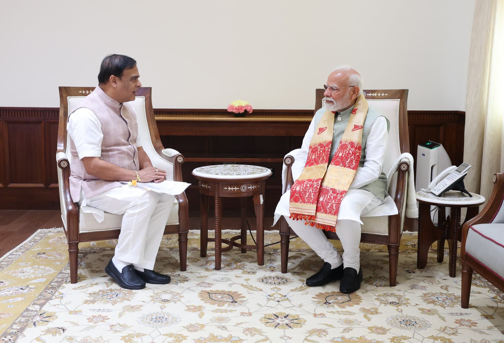 Assam CM Himanta Biswa Sarma Meets PM Modi and FM Sitharaman to Discuss State Development