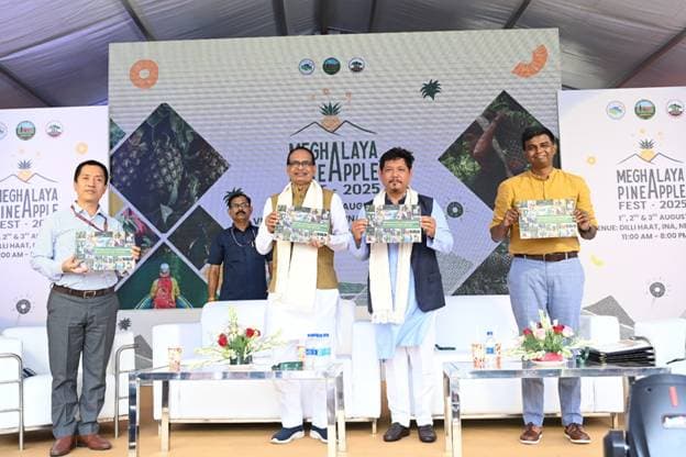 Meghalaya Pineapple Festival 2025 Held in Delhi; Centre Vows Support for Northeast Agri-Exports