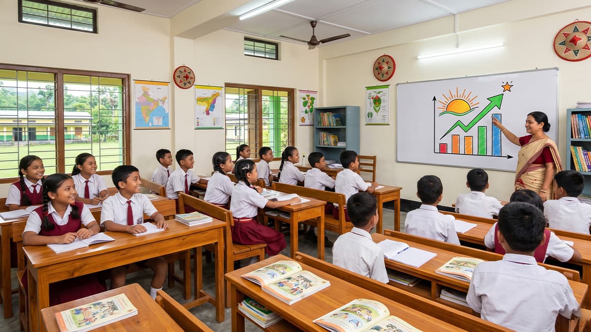 Assam Jumps from 27th to 12th in National School Education Rankings Under PGI 2.0