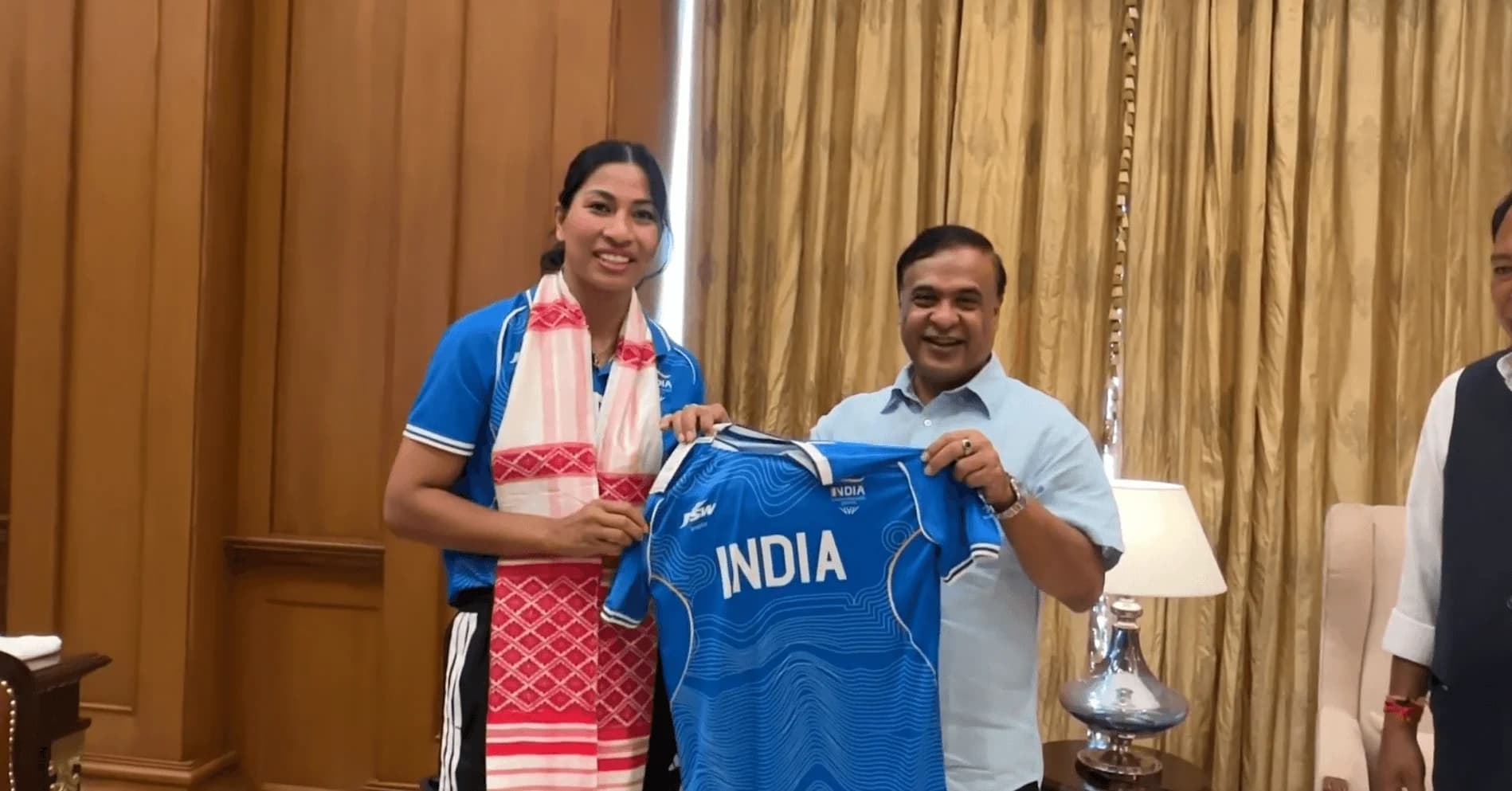 CM Himanta Biswa Sarma Honours Lovlina Borgohain with ₹30 Lakh for CWG 2026 Silver
