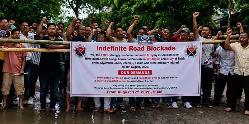 Assam-Arunachal Border Dispute: TMPK Suspends Blockade, Demands Arrests