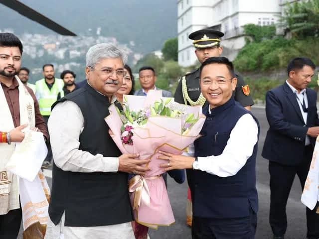 Former BJP General Secretary Dushyant Gautam Sworn in as New Sikkim Governor