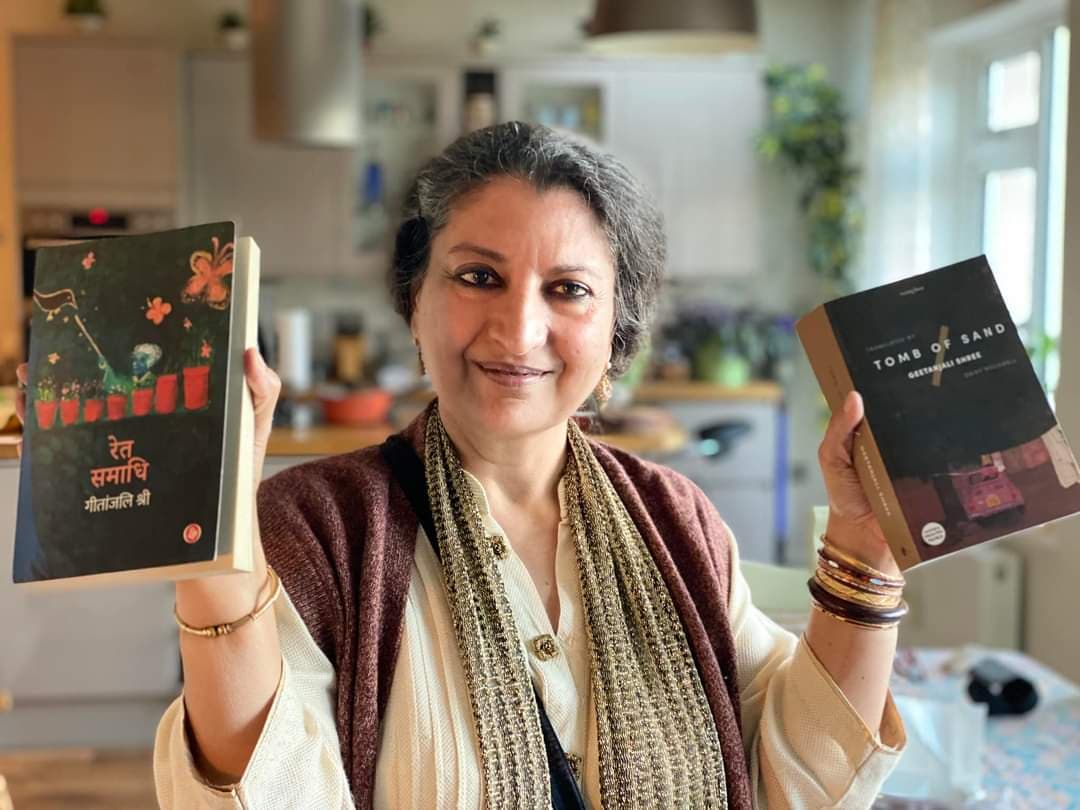 International Booker Prize: Hindi litterateur Geetanjali Shree created history, Hindi novel Tomb of Sand won the Booker Prize