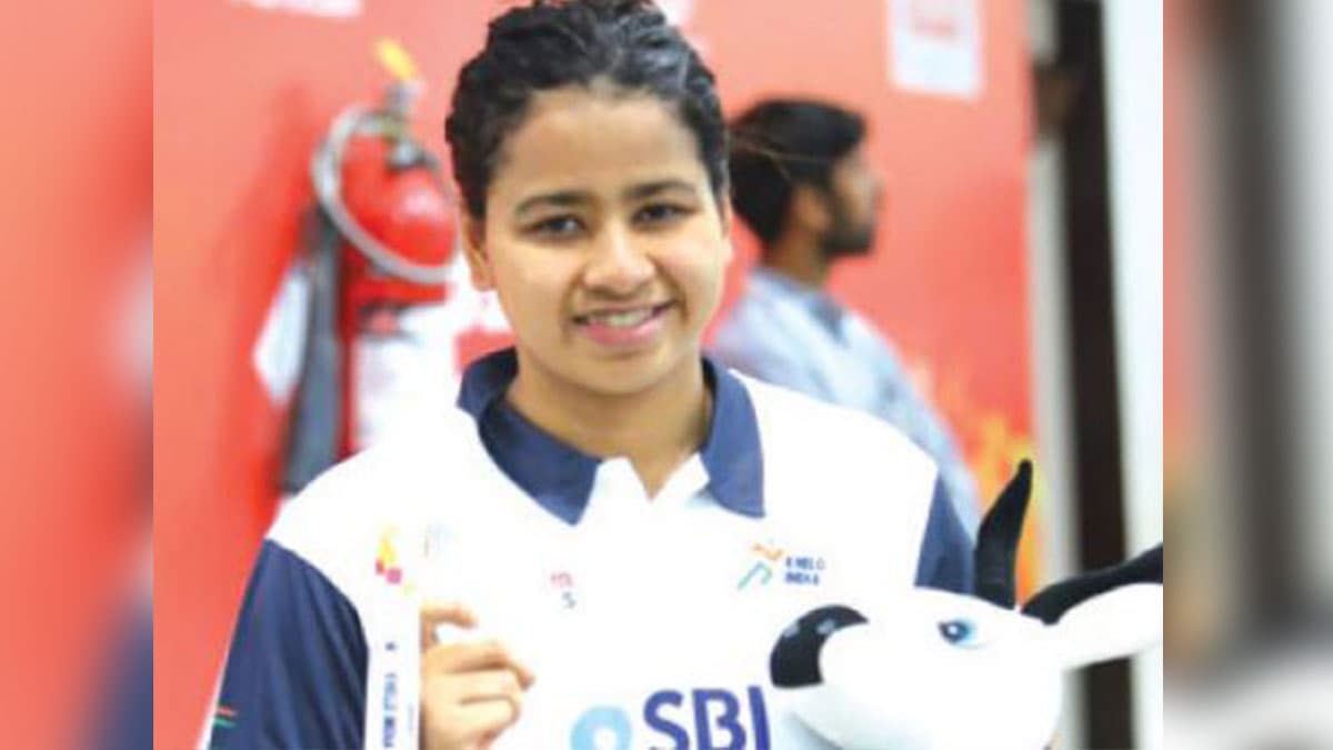 Khelo India Youth Games – Assam’s Astha Chowdhury wins Silver in the 200-meter butterfly
