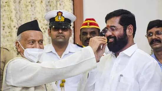 Eknath Shinde is the new Chief Minister of Maharashtra, to be sworn in as Chief Minister this evening!