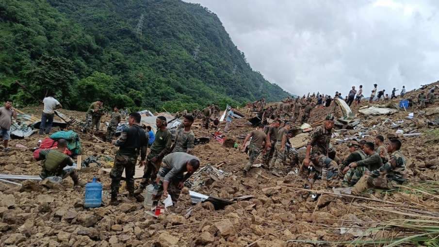 Manipur Landslide Update: 7 Territorial Army personnel killed, 55 missing in horrific landslide in Manipur; NDRF's rescue operation continues