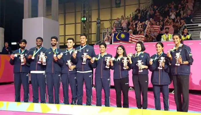 Indian Mixed Badminton Team