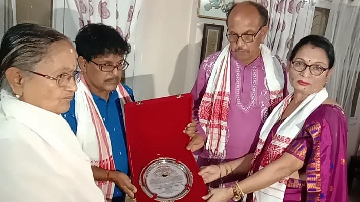 Prominent writer, journalist and lawyer Radhika Mohan Goswami posthumously conferred 'Sahitya Jyoti'