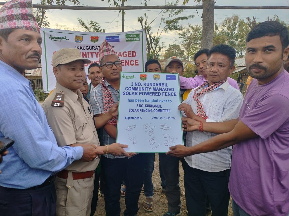 Aaranyak Installs 7-Kilometer Solar-Powered Fence to Mitigate Human-Elephant Conflict in Assam