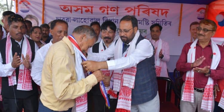 Paresh Baruah's Elder Brother Bimal Baruah Joins Assam Gana Parishad