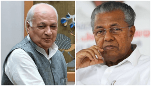 Foreign trip row: Kerala Guv Khan thanks media for informing that CM Vijayan is abroad