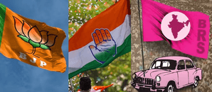 Telangana set for intense three-cornered fight in May 13 polls