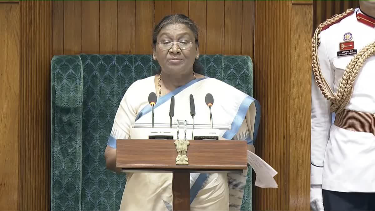Union Budget Session starts with President Droupadi Murmu’s address in Parliament