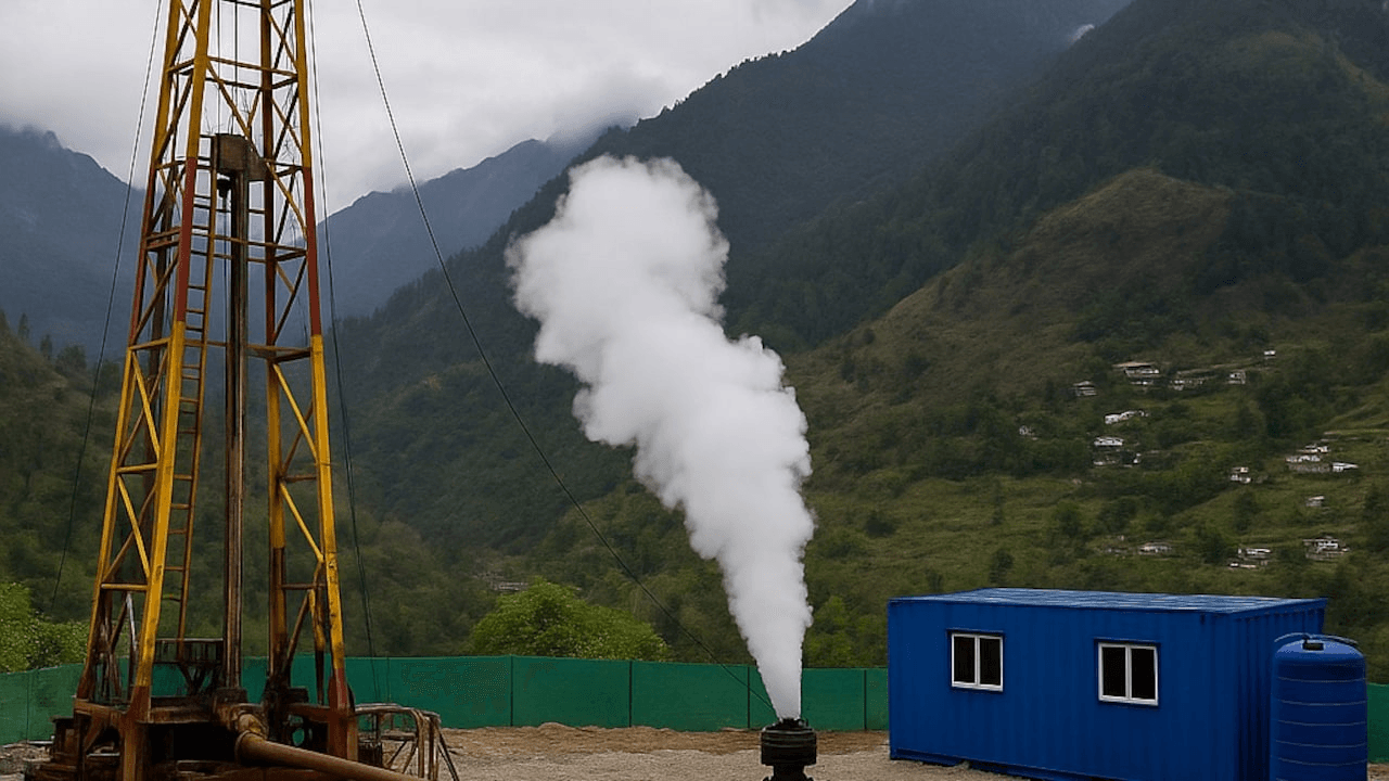 Northeast India's First Geothermal Production Well Completed in Arunachal Pradesh