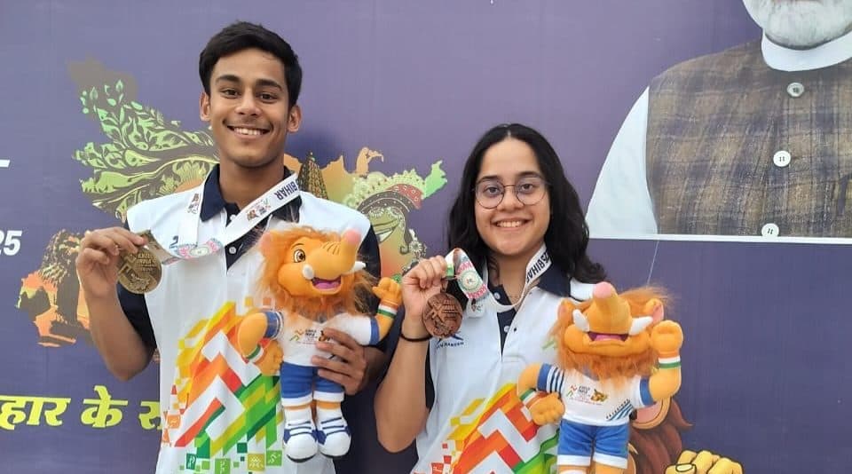 Assam Swimmers Make Splash at Khelo India Youth Games: Janonjoy Hazarika Strikes Gold, Subhranshini Wins Bronze