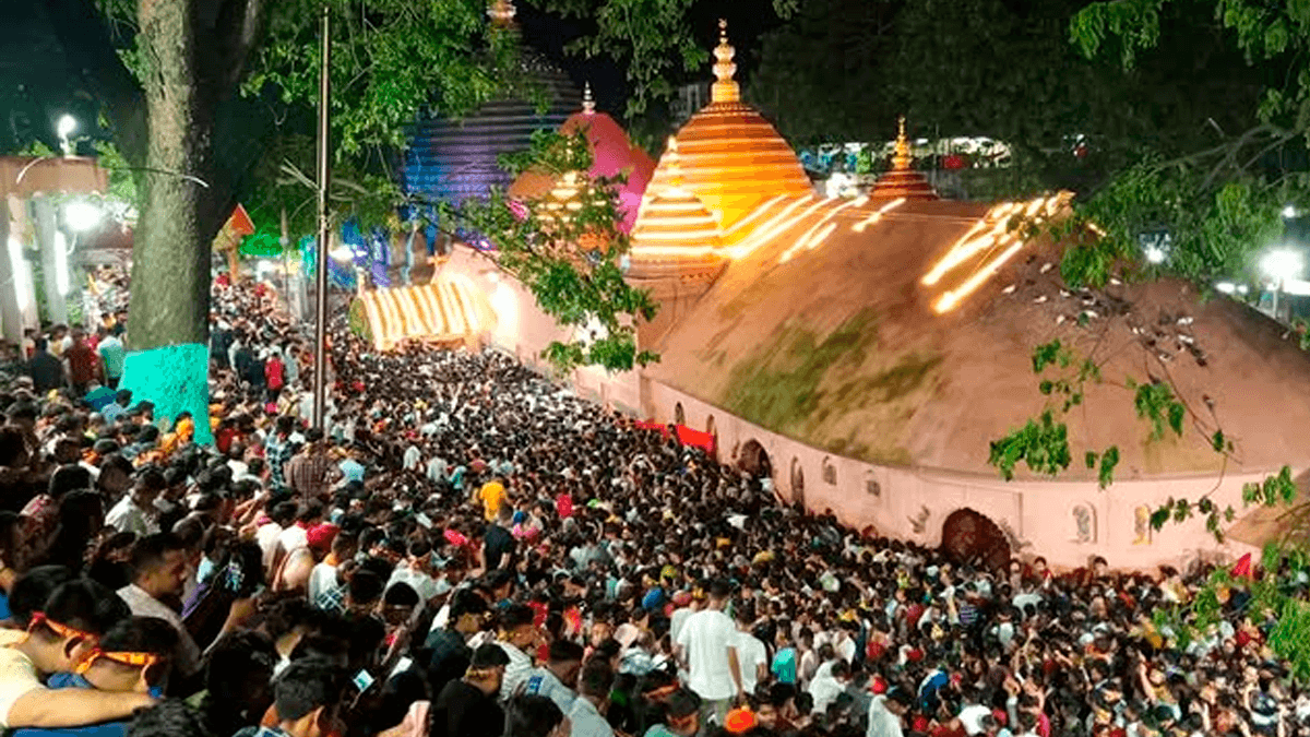 Kamakhya Temple During Ambubachi Mela