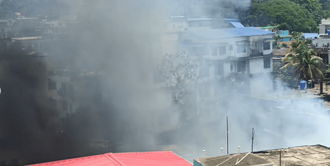 Over 30 Houses Gutted In Massive Fire At Gandhi Basti In Guwahati; No Casualties Reported
