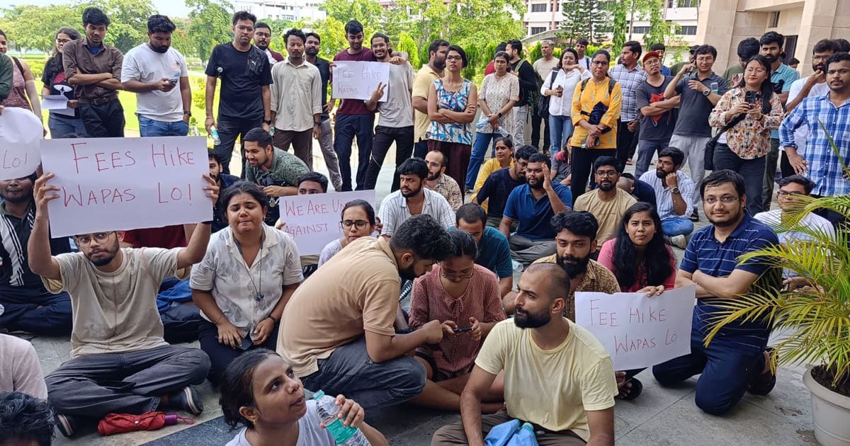 IIT Guwahati Students Protest Fee Hike, Denied Registration Amid Growing Tensions