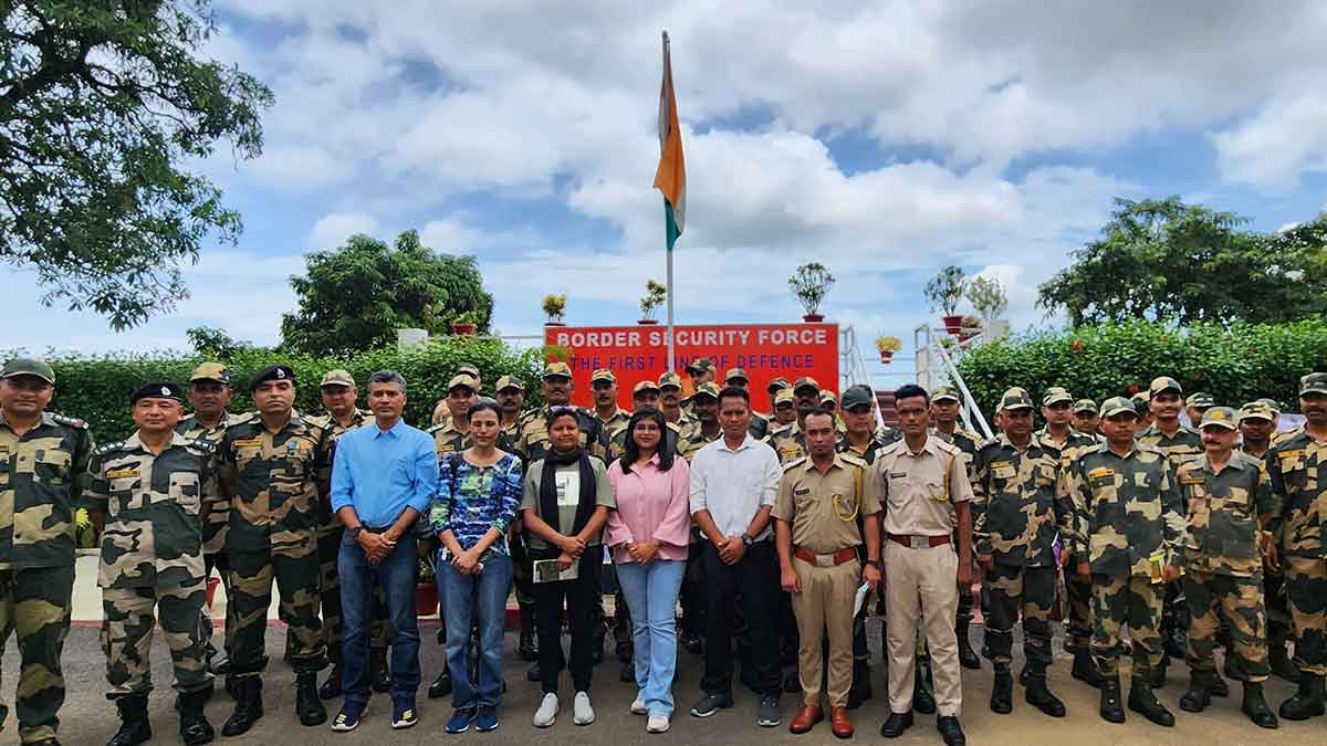 Meghalaya Forest Department Conducts Wildlife Protection Training for BSF Personnel Along Bangladesh Border