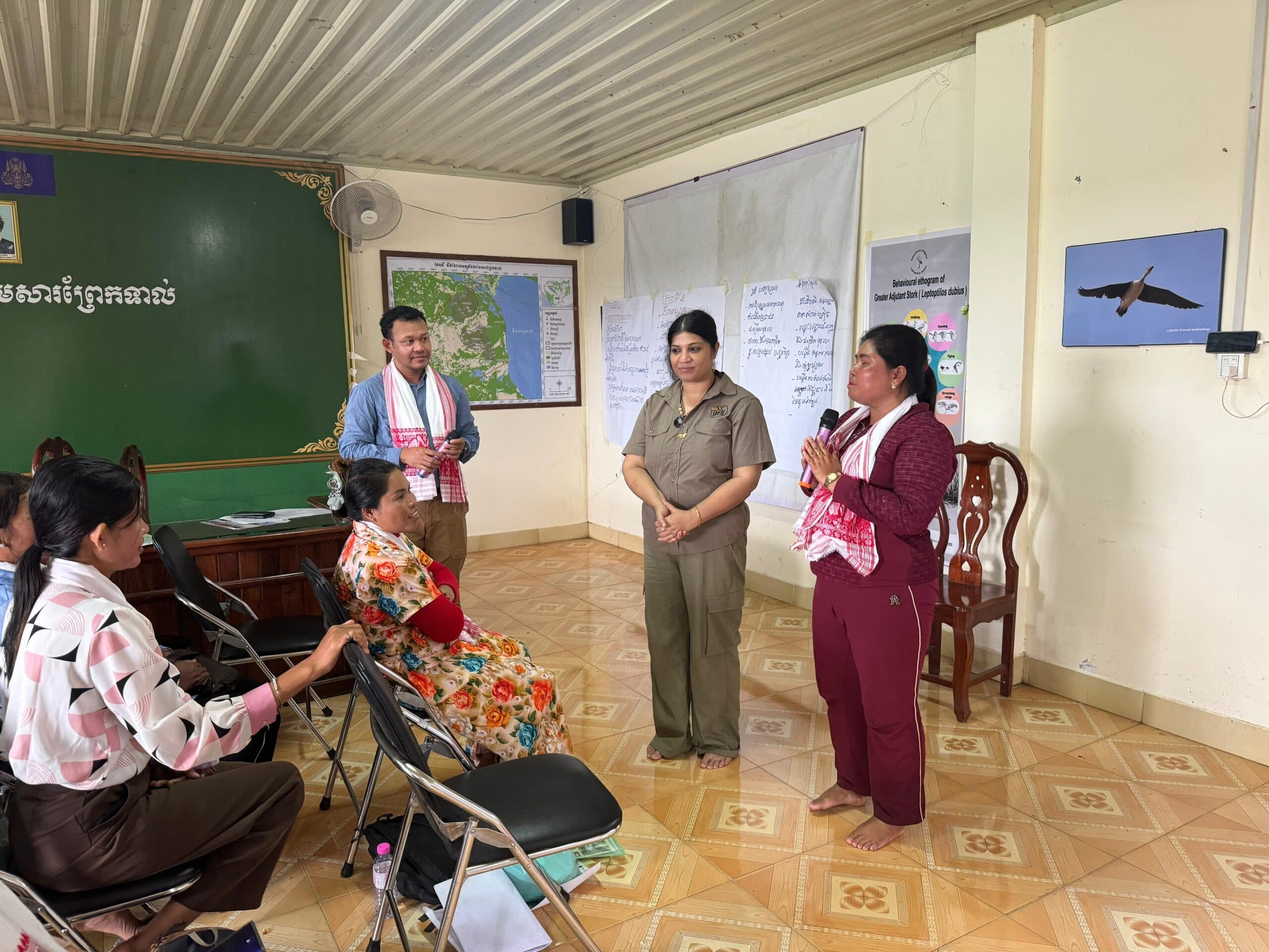 Assam’s Hargila Army Inspires Women-Led Stork Conservation in Cambodia’s Tonle Sap