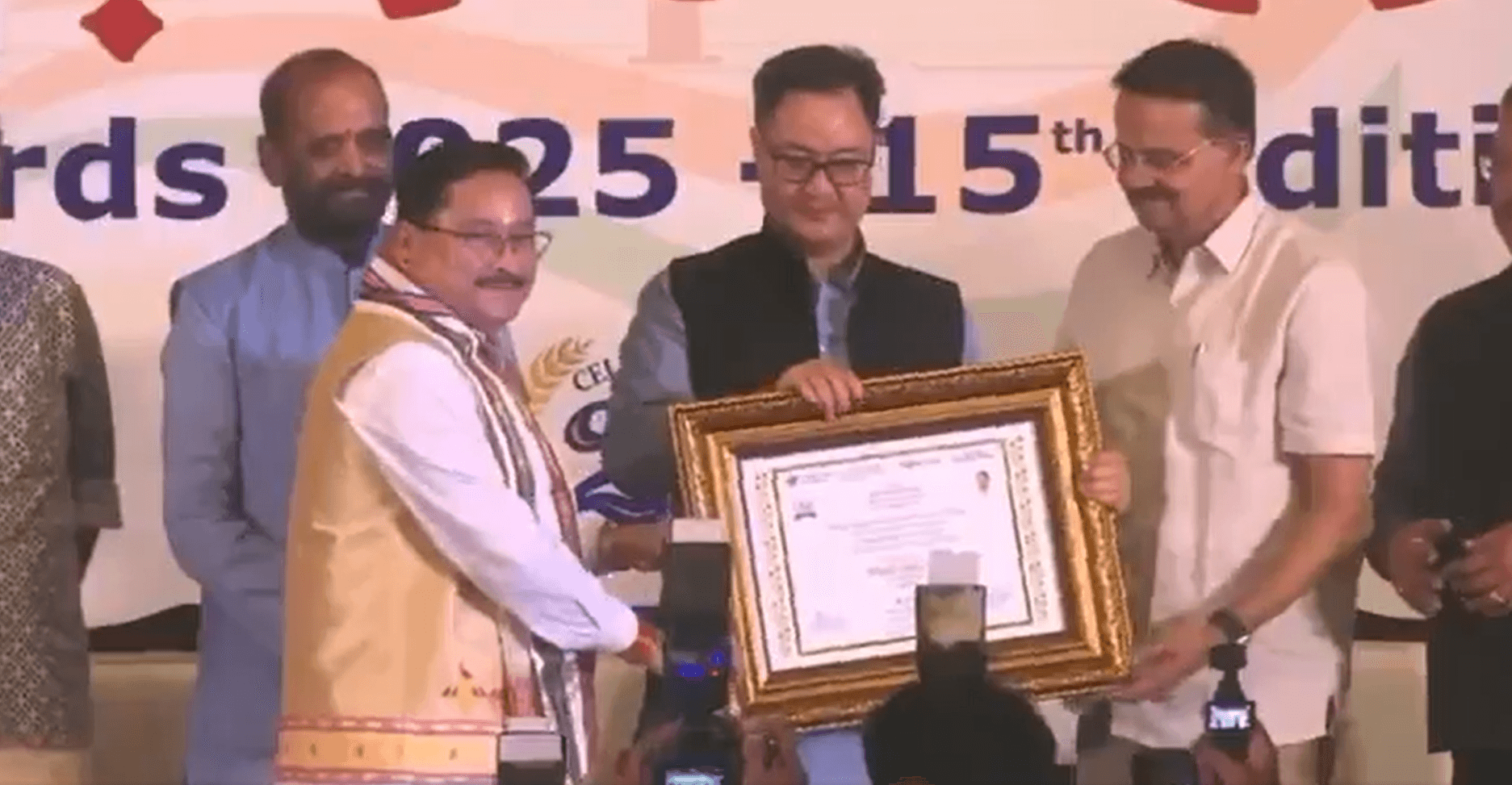 Dilip Saikia Honoured with Sansad Ratna Award 2025 for Outstanding Parliamentary Performance