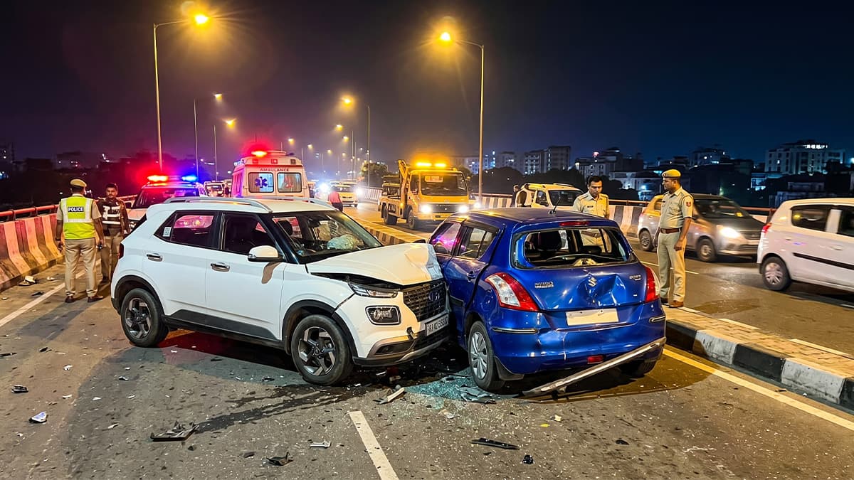 Bhangagarh Flyover Accident