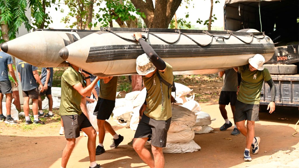 Indian Navy Preparedness for Cyclone Dana