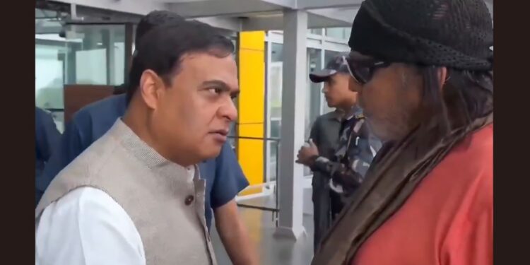 Himanta Biswa Sarma + Mithun Chakrabarty