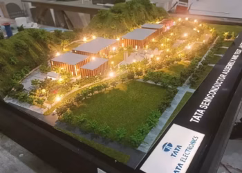 Tata Semicondustor Plant Model, Jagiroad